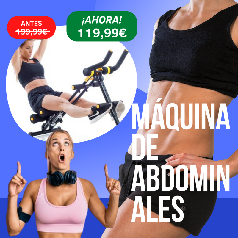 Máquina de abdominales plegable - ABSMACH PRO